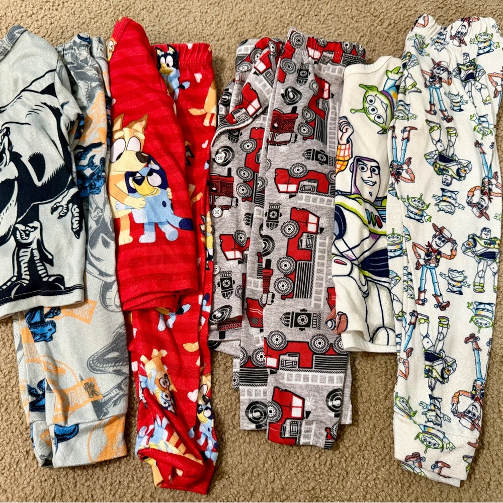 Kids Pajamas Set - Assorted Colors